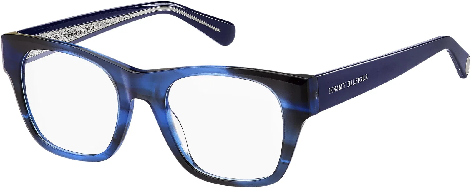 Tommy Hilfiger Th1865 Eyeglasses - Blue Horn - view 2